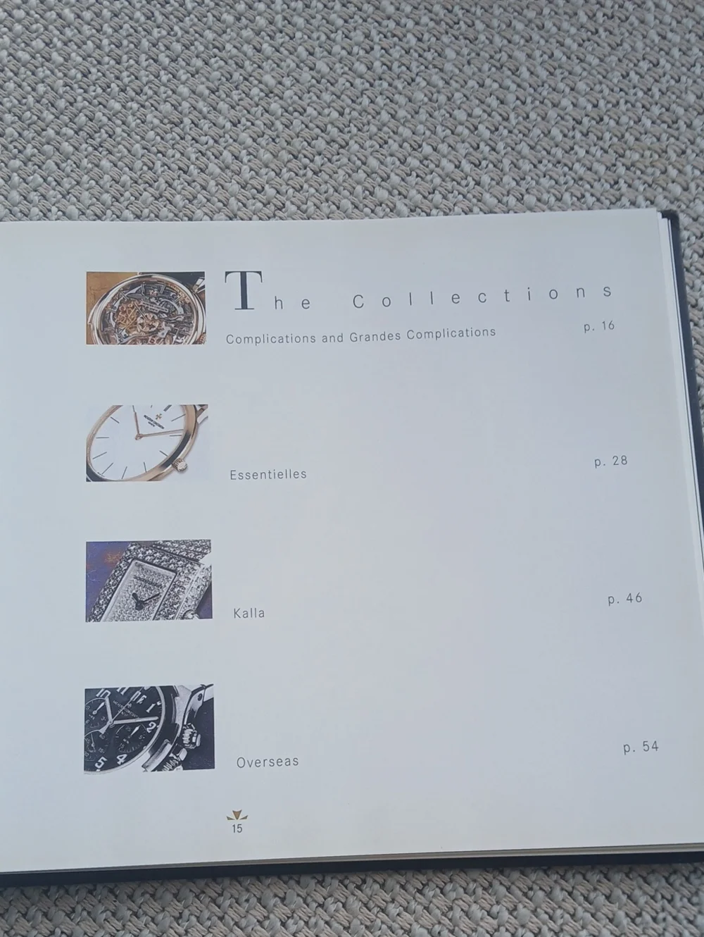 Vacheron Constantin Black Hardcover Book with Gold Logo